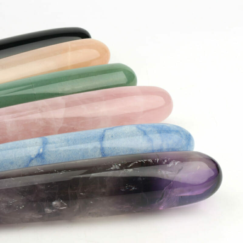 Aventurine Yoni Wand - B 3 wholesale yoni wands
