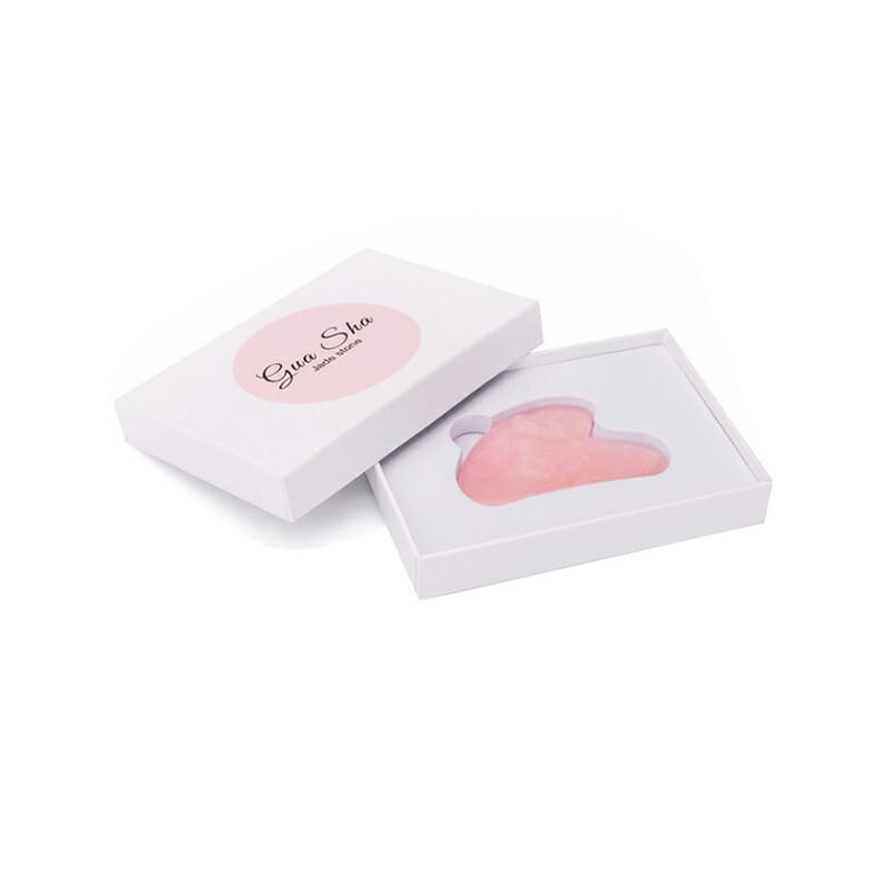 Rose Quartz Gua Sha Tool Heart Shape (3) Rose Quartz Gua Sha Tool