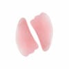 Rose Quartz Gua Sha Tool Horn Shape
