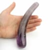 Amethyst dildo Curved