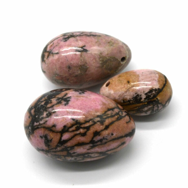 rhodonite Yoni Egg (3) rhodonite yoni egg