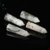 Black Tourmaline Quartz Point Tower