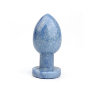 Blue Calcite Butt Plug