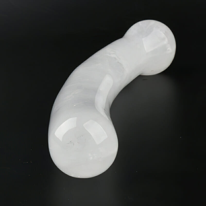 Clear Quartz Dildo (2) Clear Quartz Dildo