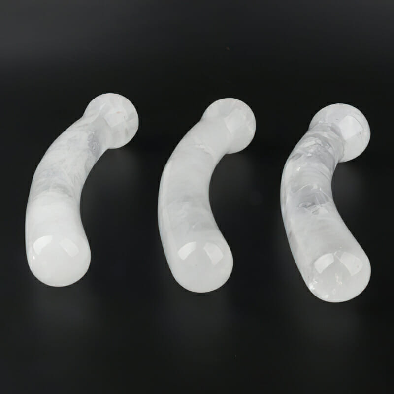Clear Quartz Dildo (4) Clear Quartz Dildo 4