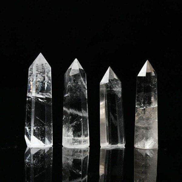 Clear Quartz Point Tower (1) Clear Quartz Point Tower