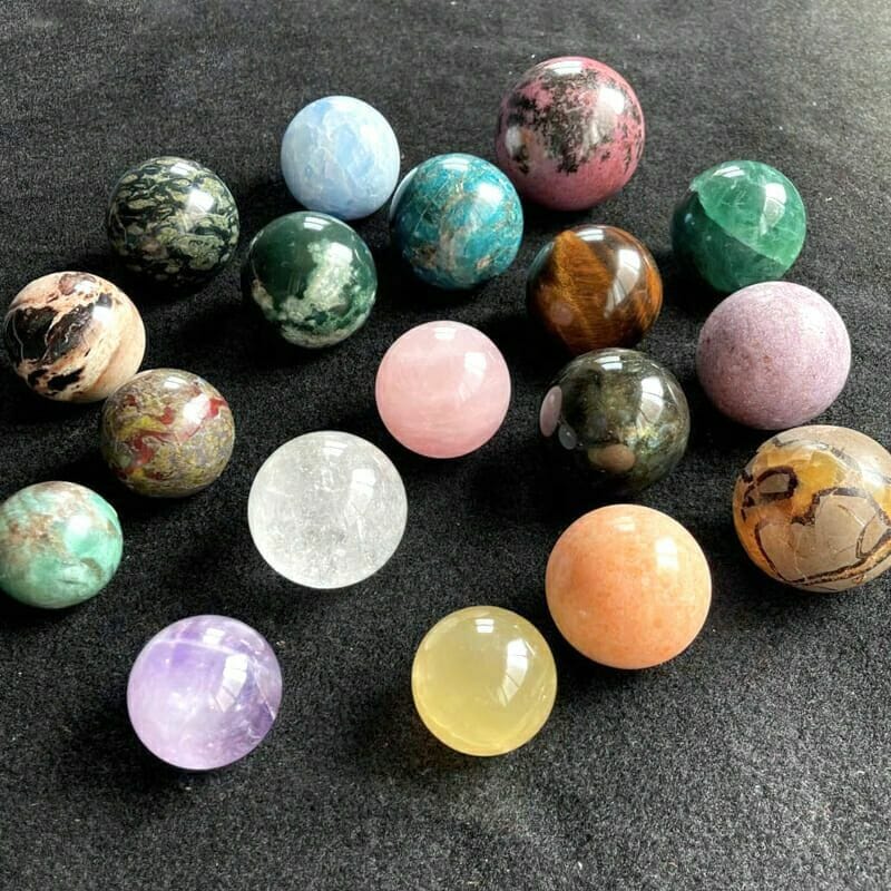 Healing Crystal Sphere Balls