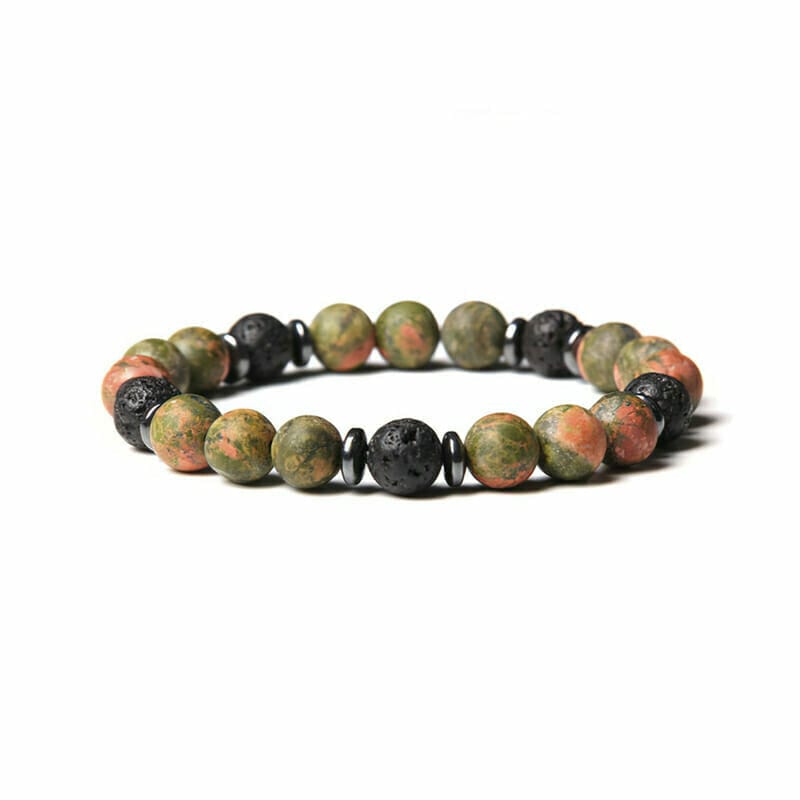 Wholesale Lava Stone Beaded Bracelet Supplier YLELY