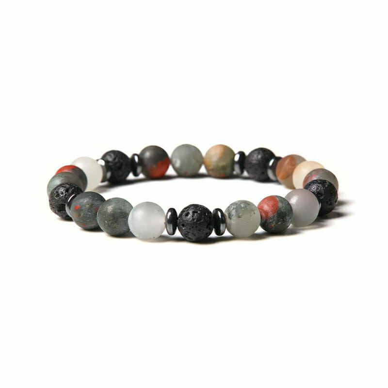 Wholesale Lava Stone Beaded Bracelet Supplier YLELY