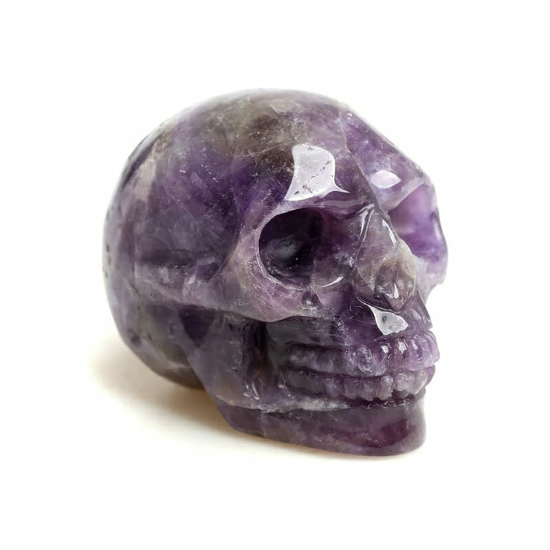 Amethyst Skull (3) Amethyst Skull