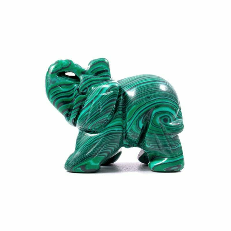Malachite elephant (1) Malachite elephant 1