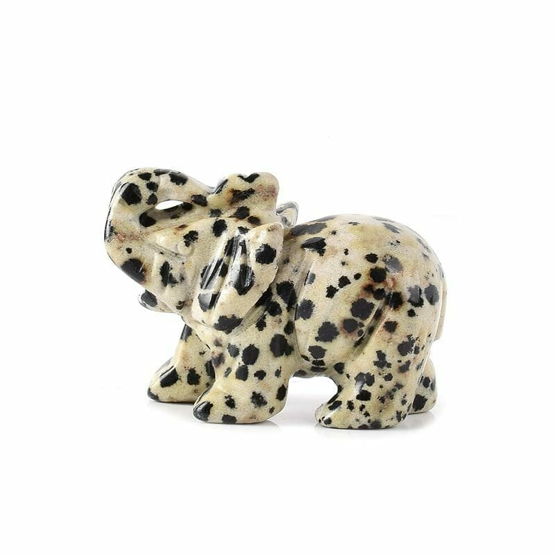 gssDalmatian-Jasper-elephant-(2)-standard-scale-2_00x Natural Stone Elephant