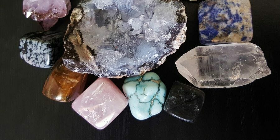 semi-precious stones
