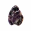 Amethyst Guasha Tool With Teeth