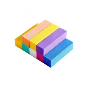 Colorful Sponge Nail Buffer Block